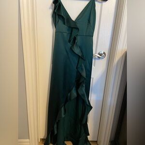 Dress Forum Asymmetrical Teal Dress